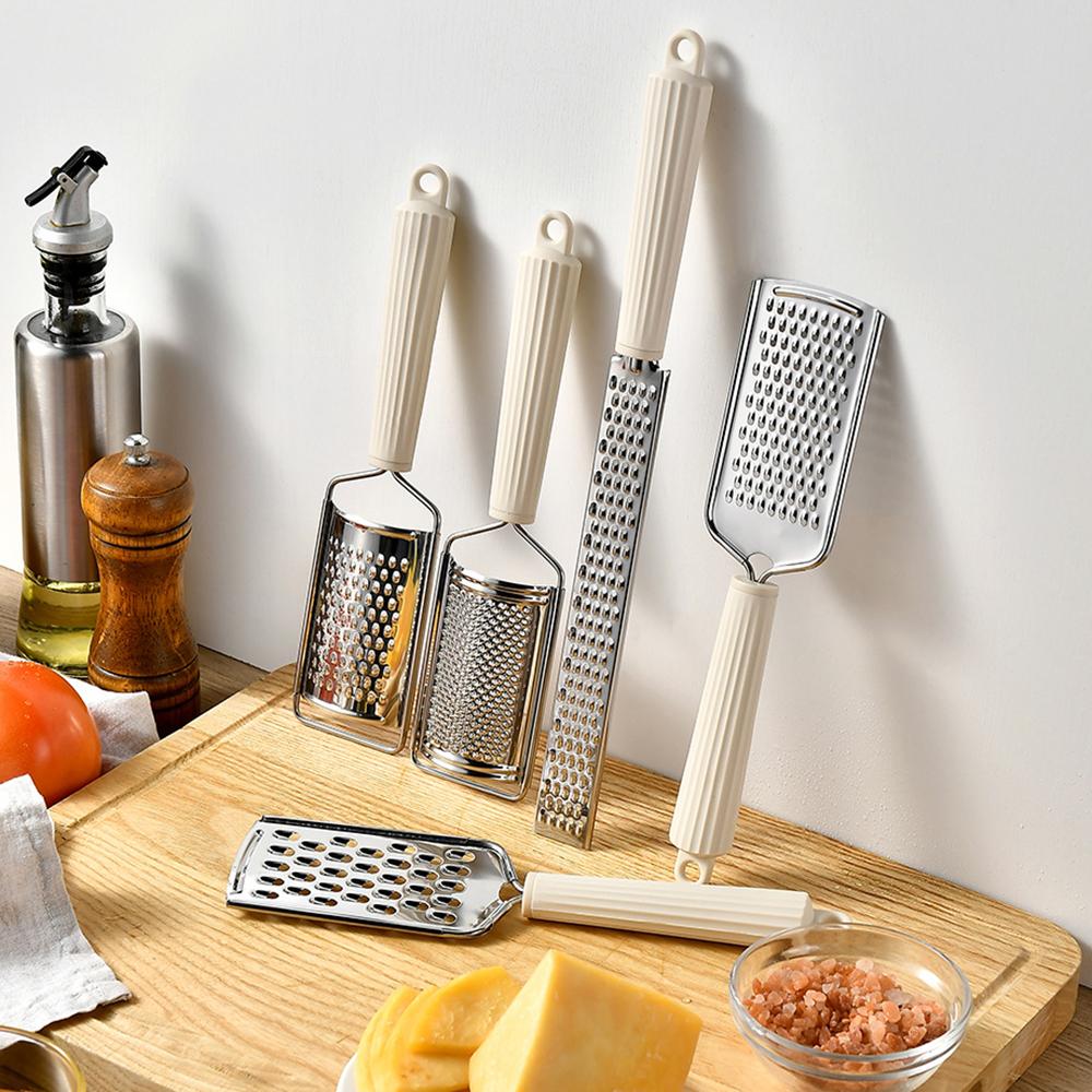 1Pcs Stainless Steel Cheese Grater Slicer Lemon Zester Chocolate Chopper Fruit Peeler Planer Vegetables Cutter Kitchen Gadgets