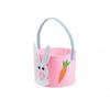 Easter Tote Bag High-Quality Rabbit Egg Chicken Tote Easter Felt Basket Charming Colorful Snack Bag For Spring Parties Home