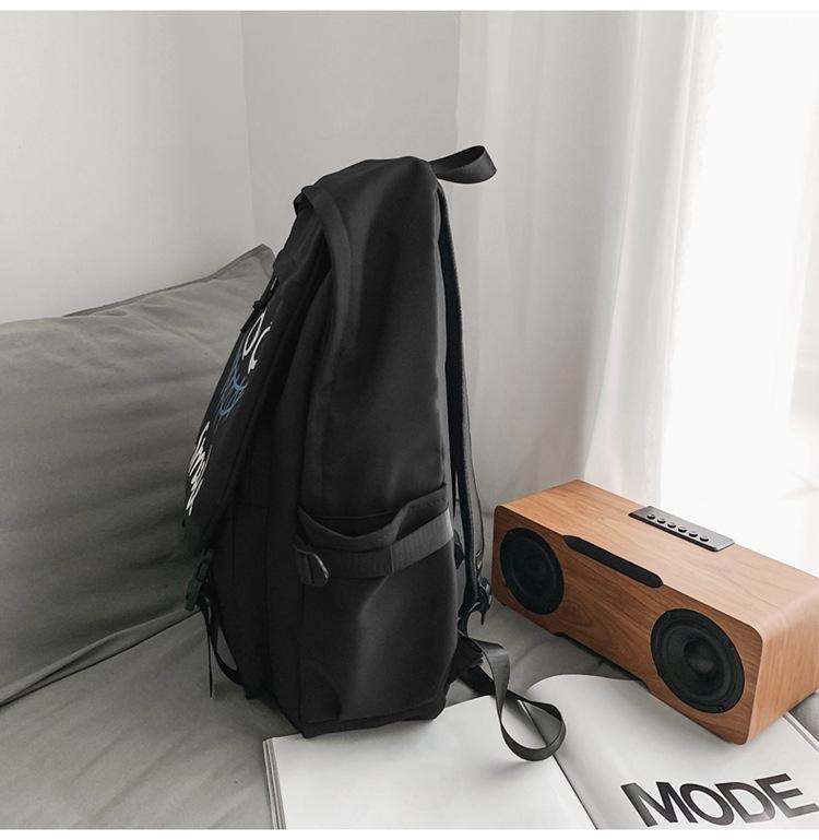Trendy Harajuku Style Large Capacity Backpack for High School and College Students