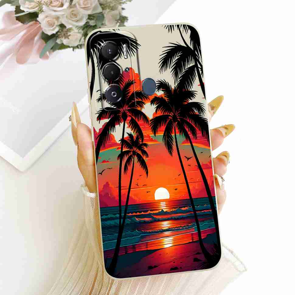 For Tecno Pova Neo Case LE6 LE6h Silicone Luxury Cute Love Rabbit Funny Back Cover For Tecno PovaNeo Phone Case Bumper