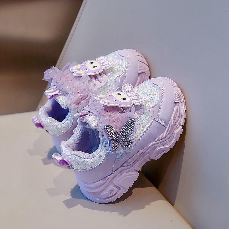 Girls' Fashionable Soft-soled Princess Shoes, Autumn Children's Sports Shoes