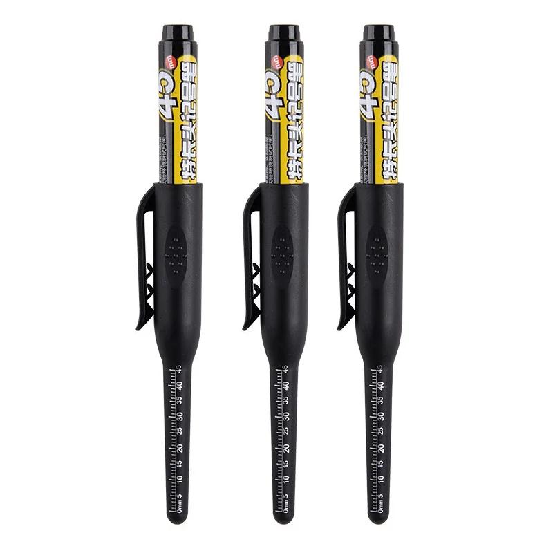 1/3/6PCS 45mm Deep Hole Long Head Paint Markers For Metal Perforating Waterproof Bathroom Woodworking Graffiti Paint Supplies