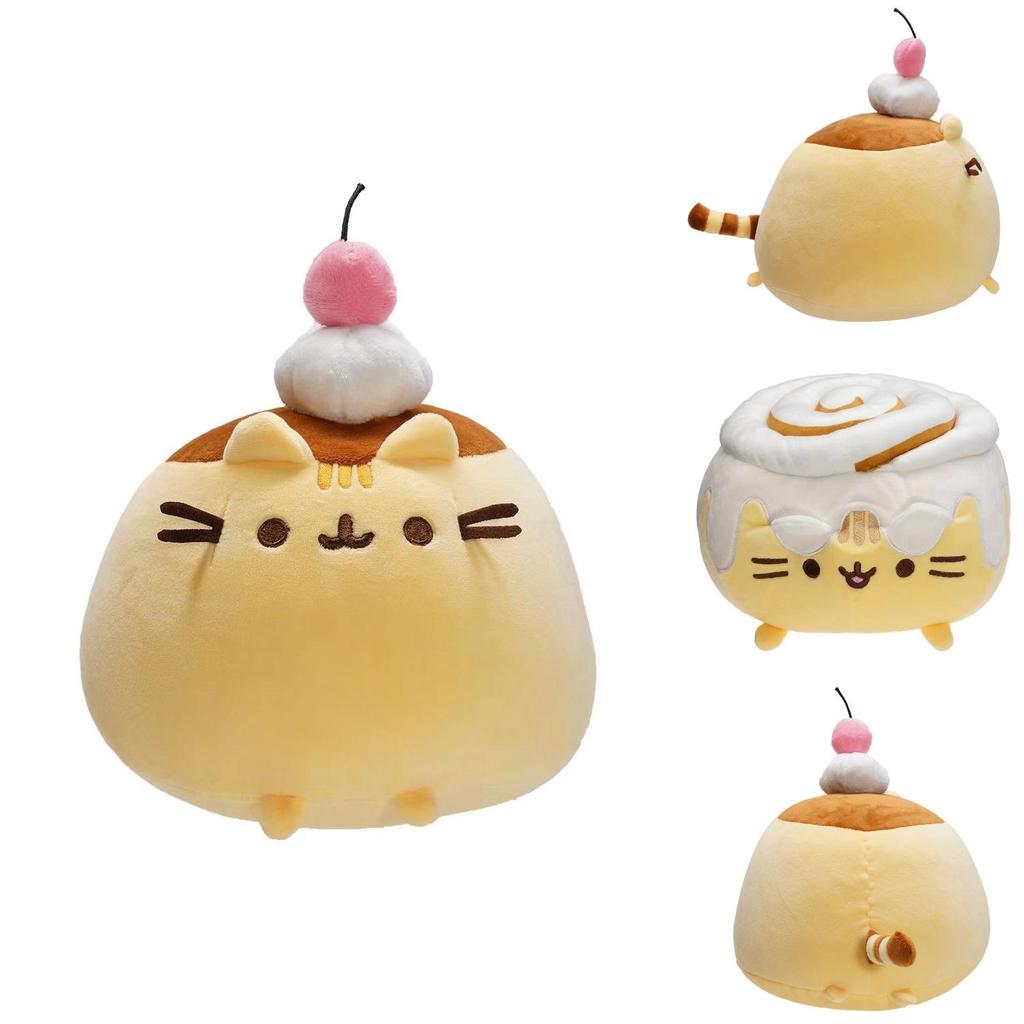 Morbido e Coccoloso Peluche Pusheen a Forma di Cuscino con Imbottitura in Cotone PP per il Comfort