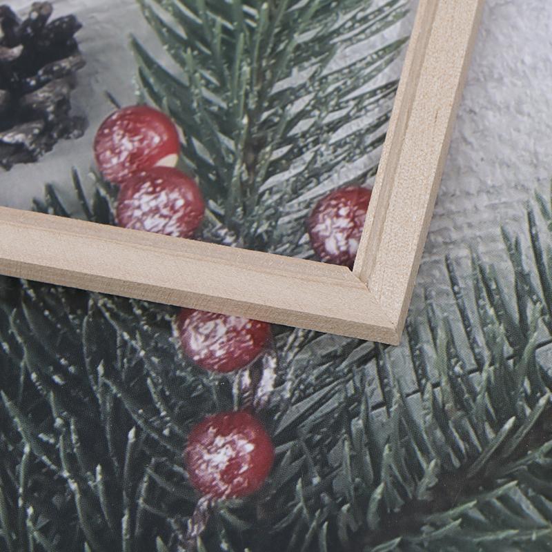 1/12 Dollhouse Miniature Wood Photo Frame Simulation Furniture Model Accessories