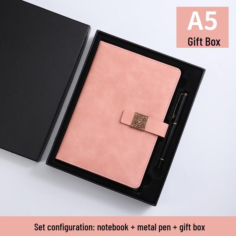 A5 Portable Business & Student Meeting Notebook Gift Set