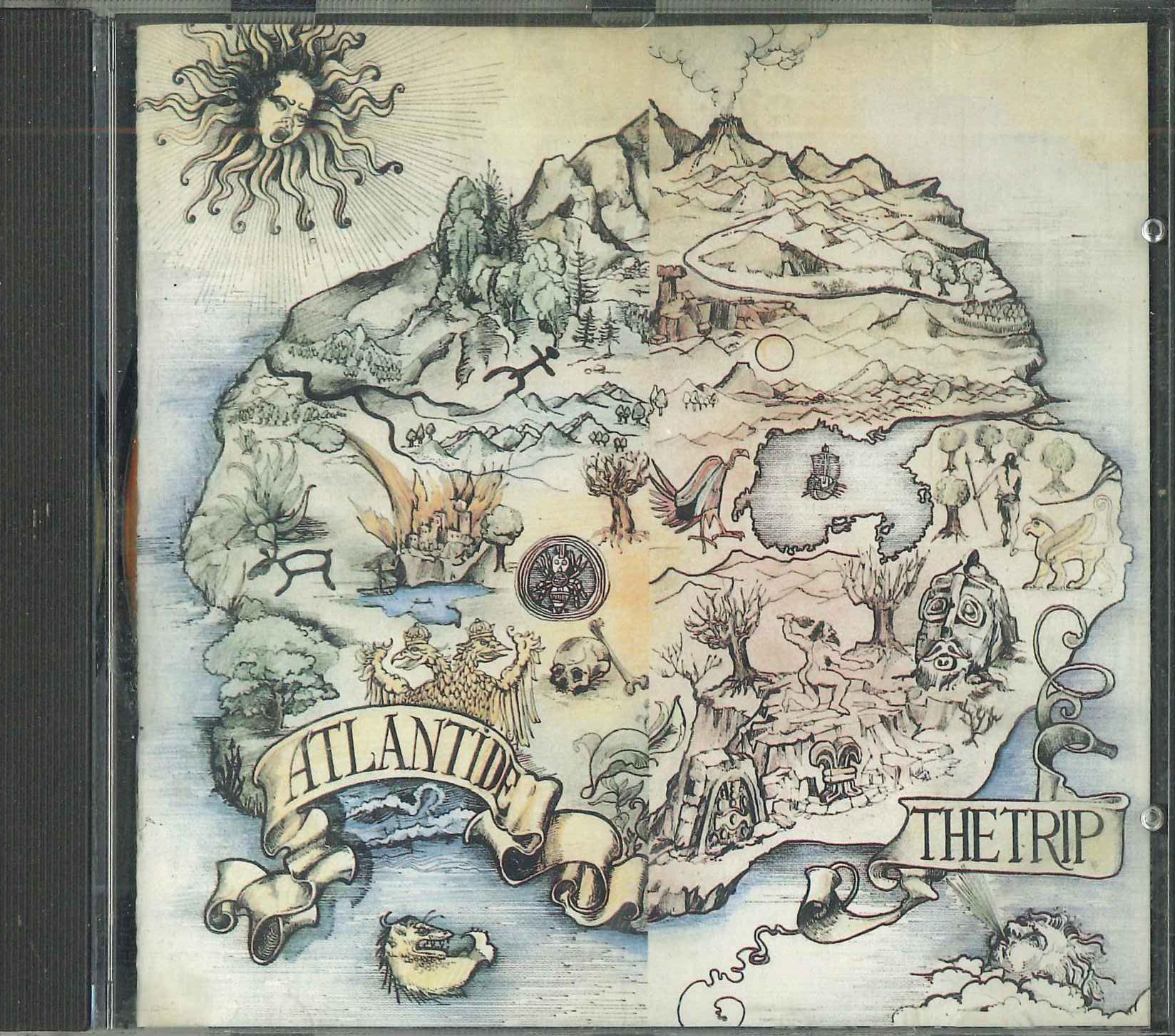 

CD TRIP Atlantide ND74516 RCA ITALIANA 1990 Italy Rock Used