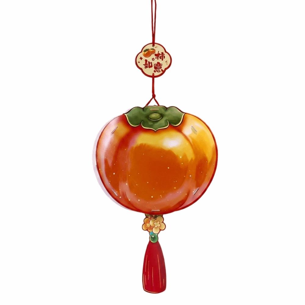 Decorative with Tassel Mid-Autumn Festival Lantern Fruit Handheld Lantern Flower Lanterns  Kids