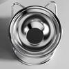 Elevated Tilted Cat Bowl with 304 Stainless Steel Anti Vomiting Raised Cat Feeding Bowl Smooth Mouth Design Pet Food Tool