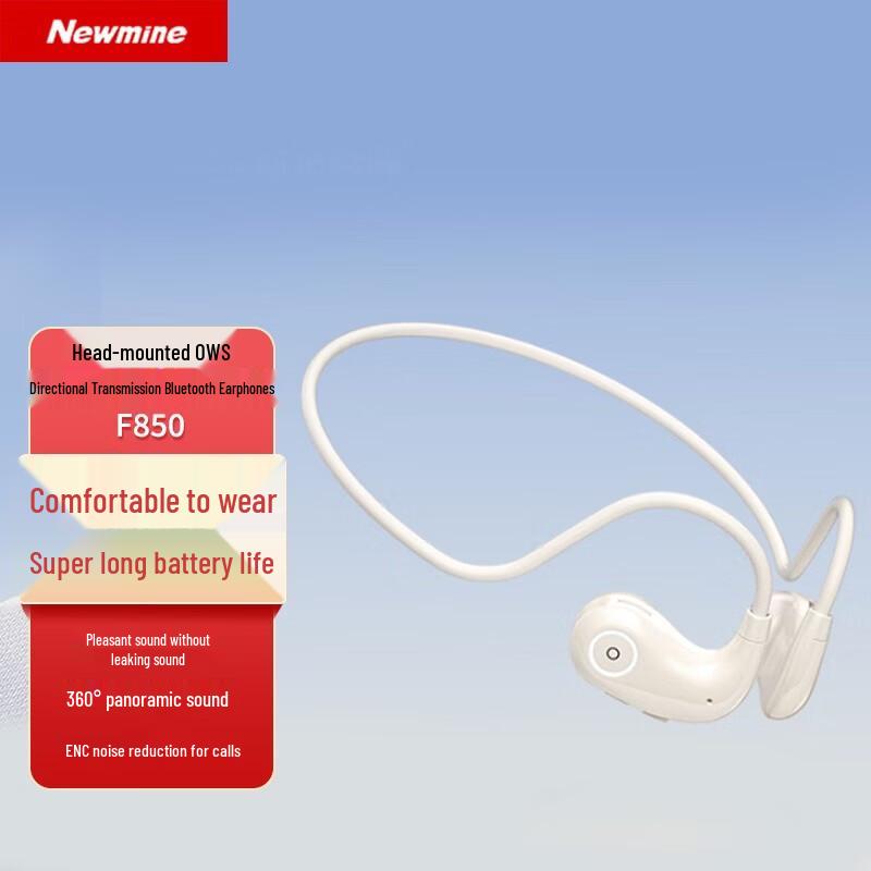 

Newmine F850 Open-Ear Bluetooth Headset
