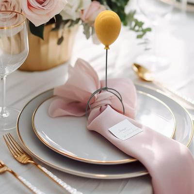 Portatovagliolo a Palloncino Colore Vivace Riutilizzabile Installazione Semplice Multifunzione Divertente Porta Tovaglioli di Carta Decorazione da Tavolo