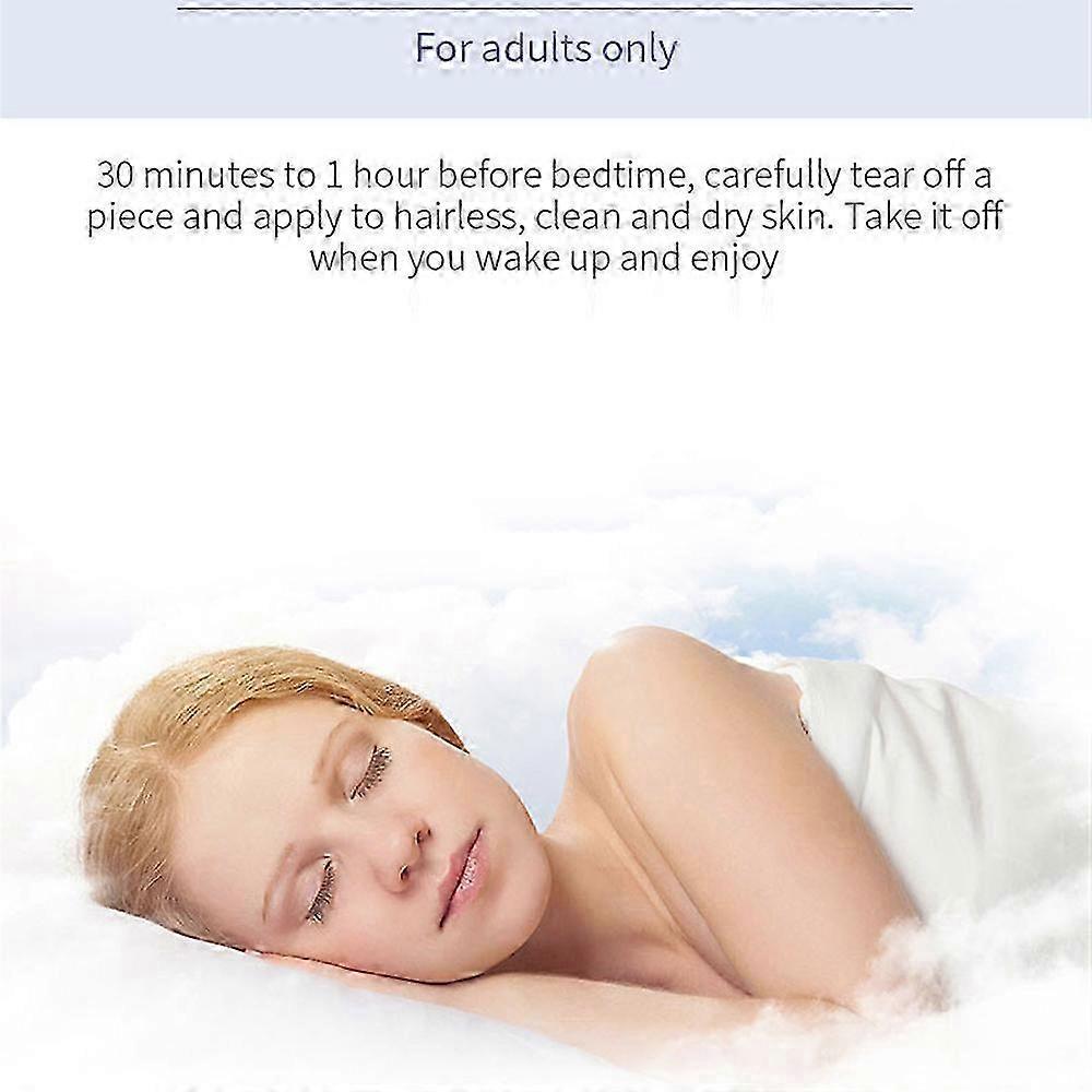 Sleep Patch, 42 Pieces/Box, Treats Chronic Insomnia, Improves Sleep Quality, Helps Fall Asleep, For Adults & Children