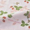 Nishikawa Imabari Face Wedgwood Wild Made in TT23165601 Towel, 34x75cm, Washable, 100% Cotton, Strawberry, Soft, Japan, Pink,