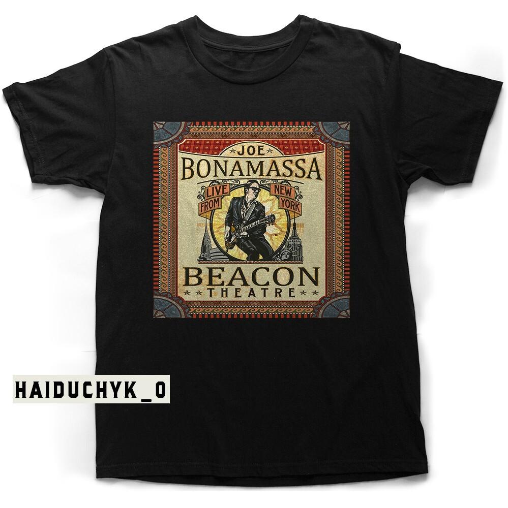 JOE BONAMASSA Beacon Theatre Live Unisex Black T-shirt Size S-5XL Unisex T-Shirt M