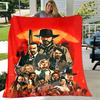1pz Coperta Stampa Red Dead Redemption, Coperta Leggera per Divano, Letto - Morbida e Calda, Regalo per Tutte le Stagioni come Natale, Halloween