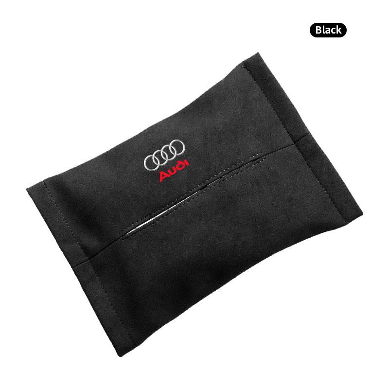 

1Pcs Car Tissue Box Holder Sun Visor Seat Back Car Accessories For Audi Q7 Q3 Q5L Q2L S4 S5 S6 S7 S8 A6L A4L A3 A4 A7 A5 RS3 RS4 B6 B8 B7 audi чорний
