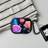 Blue Flowers Earphone Cases Cover Case For Airpods Pro3 Pro 1 3 4 2 Pro2