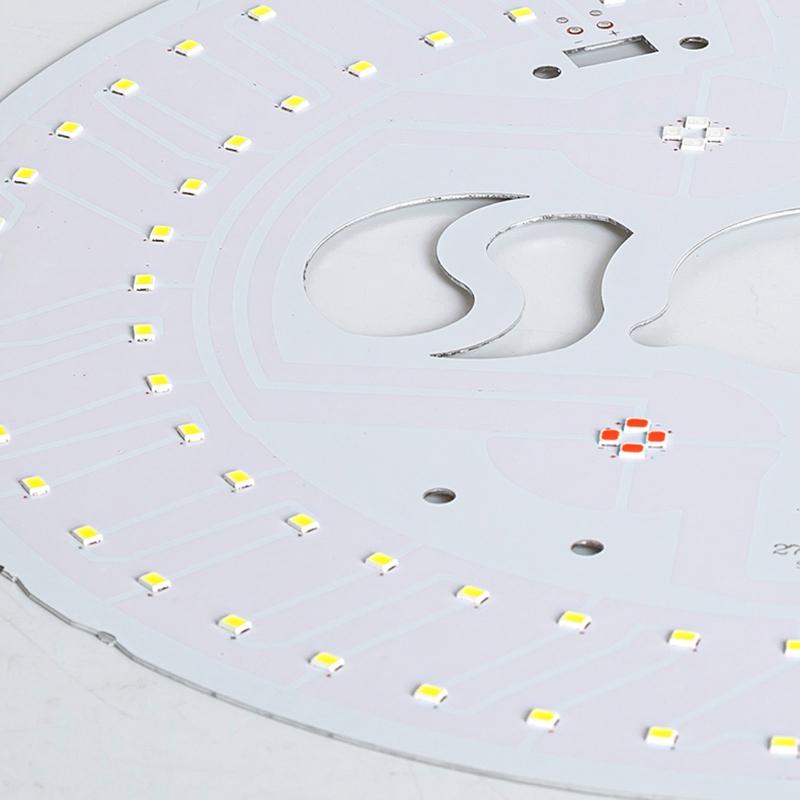 Low Profile Ceiling Fan with Lights Modern Dimmable Ceiling Light Fan 3 Gear Working Mode Fan Ceiling Lamp for Home