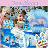 Boss Baby Fournitures de Fête Ensemble Complet de Vaisselle d'Anniversaire Pour les Célébrations d'Enfants