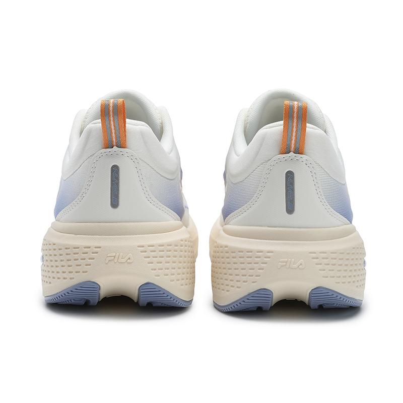 Fila Nuvole 3 Run Casual Daily Versatile Comfortable Color Block Low Top Running Shoes Women Sneaker White A12W521106FSW