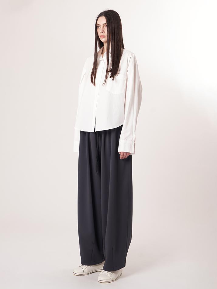 ATHPLATFORM Au52Pt39 Double Tech Wide Pants_Dark Gray