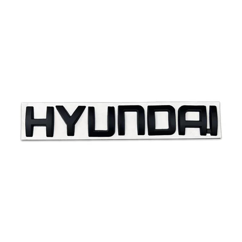 Emblemă Portbagaj Spate Mașină pentru Logo Hyundai Sonata Santafe I40 I30 I10 I20 IX35 IX20 Solaris Tuscani Tuscon Litere Insignă Autocolant T1