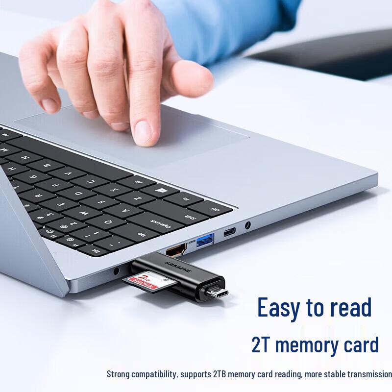 SAMZHE USB-C SD/TF Card Reader