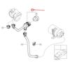 Soupape d'évent de réservoir de carburant Soupape de batterie de réservoir en carbone Soupape d'évacuation de réservoir de carburant Pour BMW E81 E87 E87N E90 E90N 13907529753