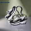 Women's Panda Lace-Up Dad Shoes 11959-BKW