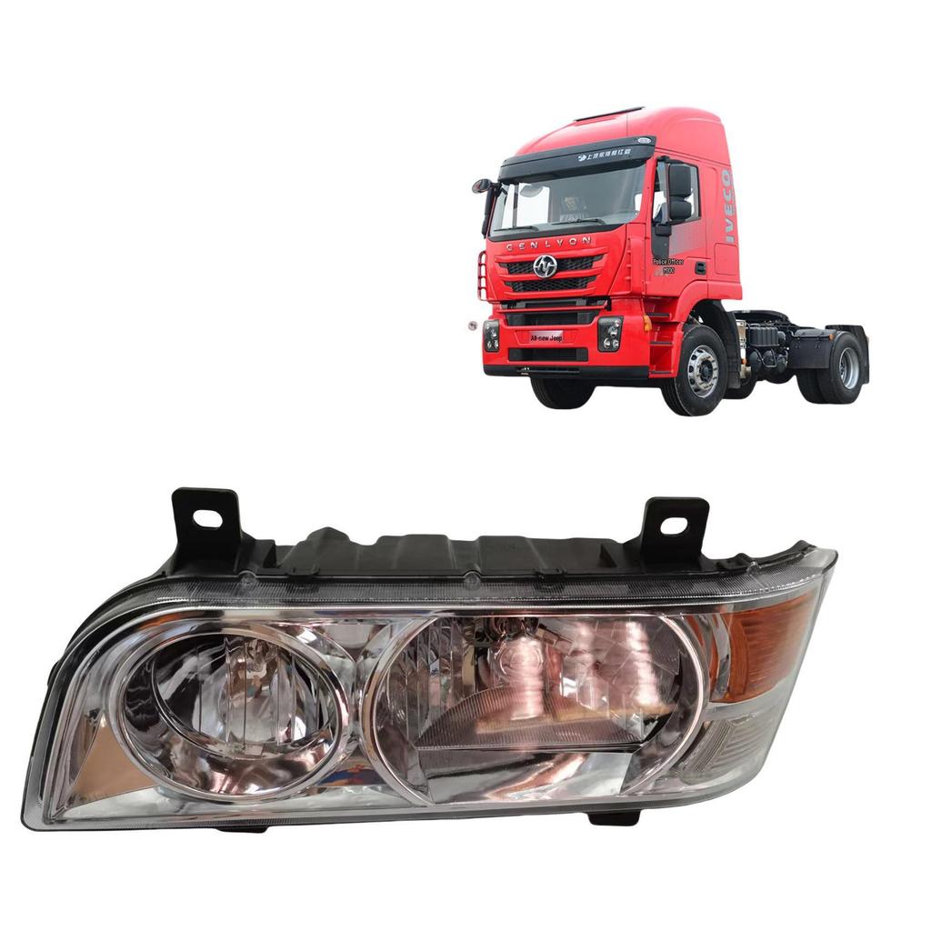 Premium Left Truck Headlight Assembly 711-63810F for Hongyan