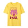 Trendy Classic Hiphop Lightning Cat Casual Tshirt Mens and Womens Luxury Brand Top