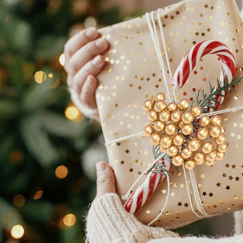 50/1PCS Künstliche Blume Weihnachten Berry Bacca für Haushalt Hochzeit Dekoration DIY Scrapbooking Dekorative Kranz Gefälschte Blumen