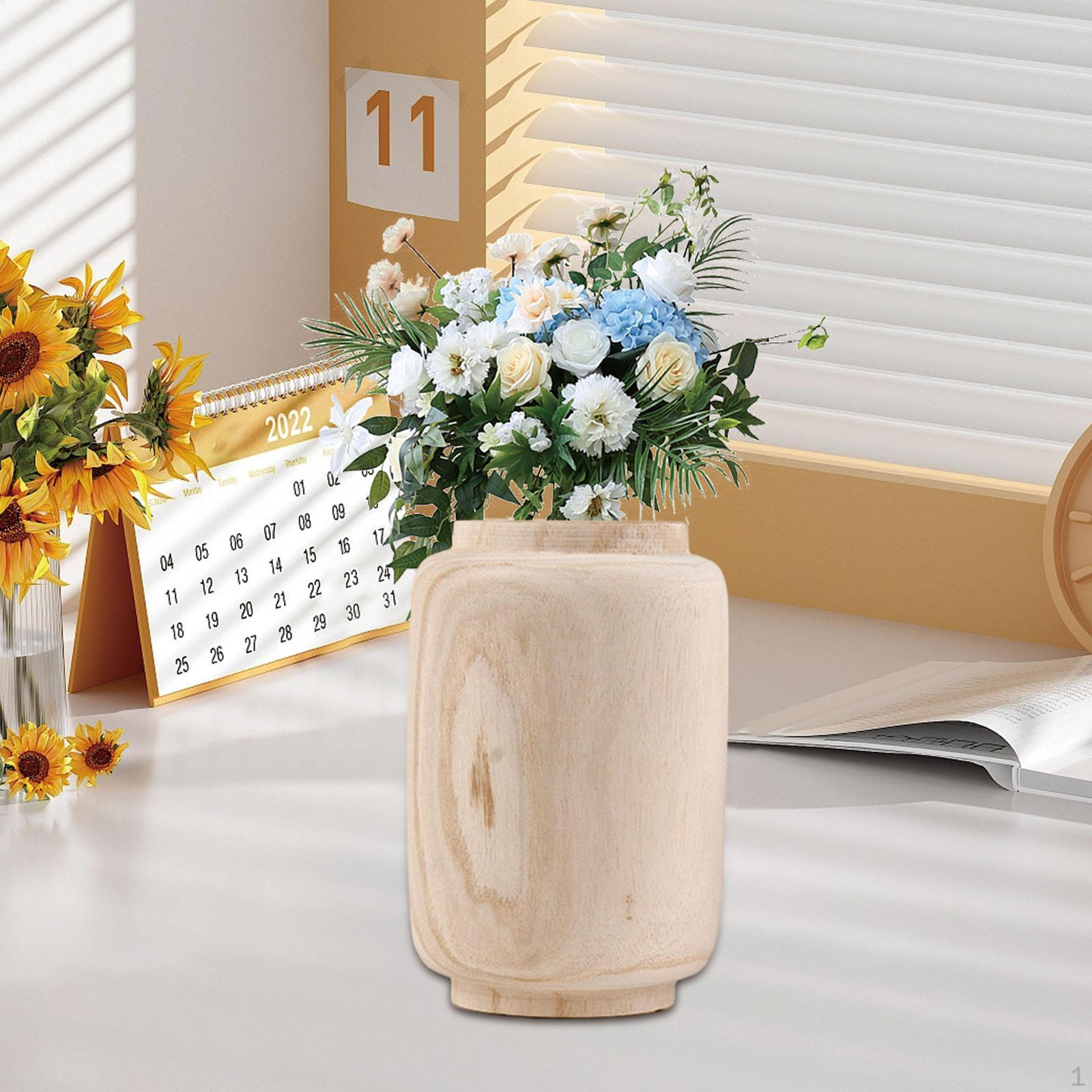 

Ваза для цветов, кашпо для бутонов, украшение гостиной, минималистичное уникальное оформление офиса Large