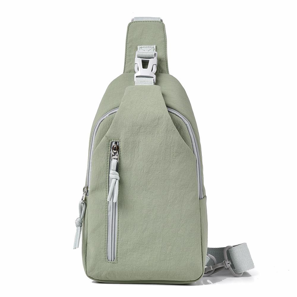 Korean version of casual fashion breast bag large capacity outdoor sports messenger bag versatile trend commuter shoulder bag