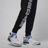 Jordan Dri-Fit Letter Lace Fashion Versatile Knitted Sports Pants Men Bottoms Black FV8628-010