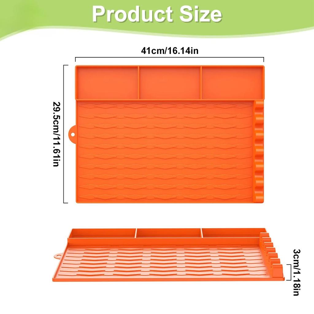Silicone Griddle Mat Heat Resistant, Non-Slip Cooking Tool for Blackstone Grill, Kitchen Countertop Protection