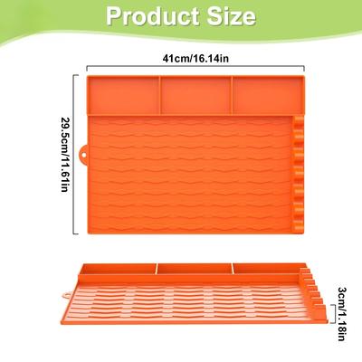Silicone Griddle Mat Heat Resistant, Non-Slip Cooking Tool for Blackstone Grill, Kitchen Countertop Protection