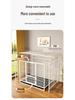 Heavy-Duty Iron Dog Cage for Medium and Large Dogs - Square Tube Design