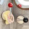 Punch-Free Hair Rings Hanger Wall Mount Hanging Headband Holder Scrunchie Organizer  Coat