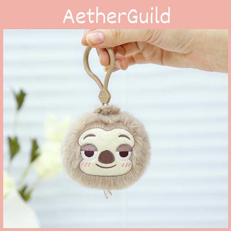 Sloth Zootopia Plush Keychain Backpack Pendant Cartoon Gift Decoration