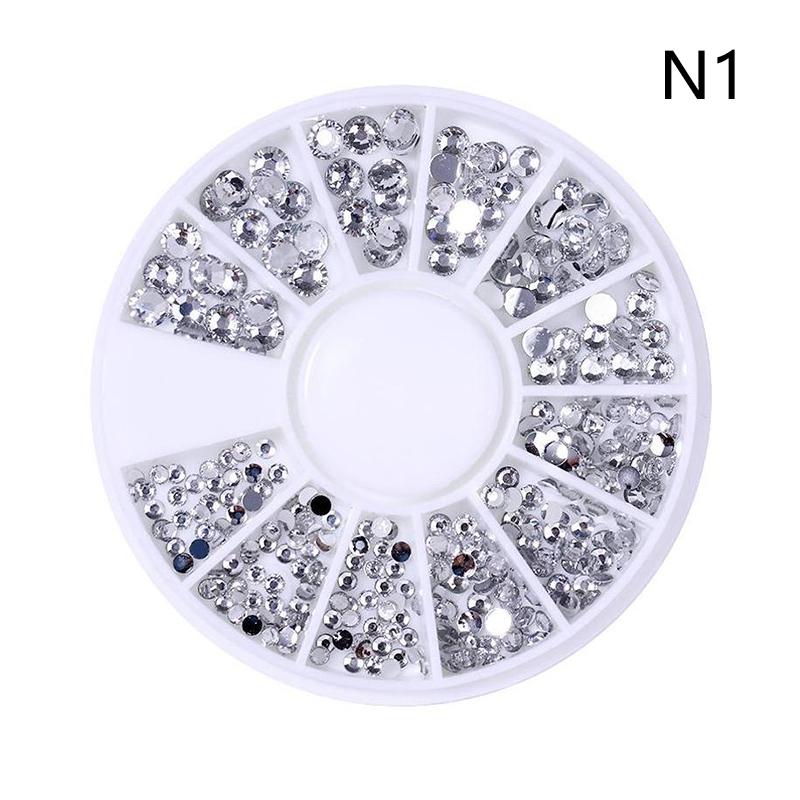 Mixed Color Chameleon Nail Rhinestone Glitter Small Irregular Beads For Nail Art 3D Decoration Stone In Wheel DIY Tips