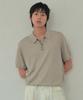 Wednesday Oasis Button Collar Half Knit_Beige(Wc26Kn50)