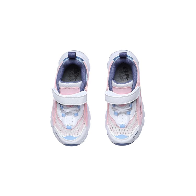 Li Ning Kids Aurora Skywalker Non-Slip Shock Absorbing Wear-Resistant Breathable Sports Shoes Kids Sneakers Ice-Crystal-Pink YKNR104-42