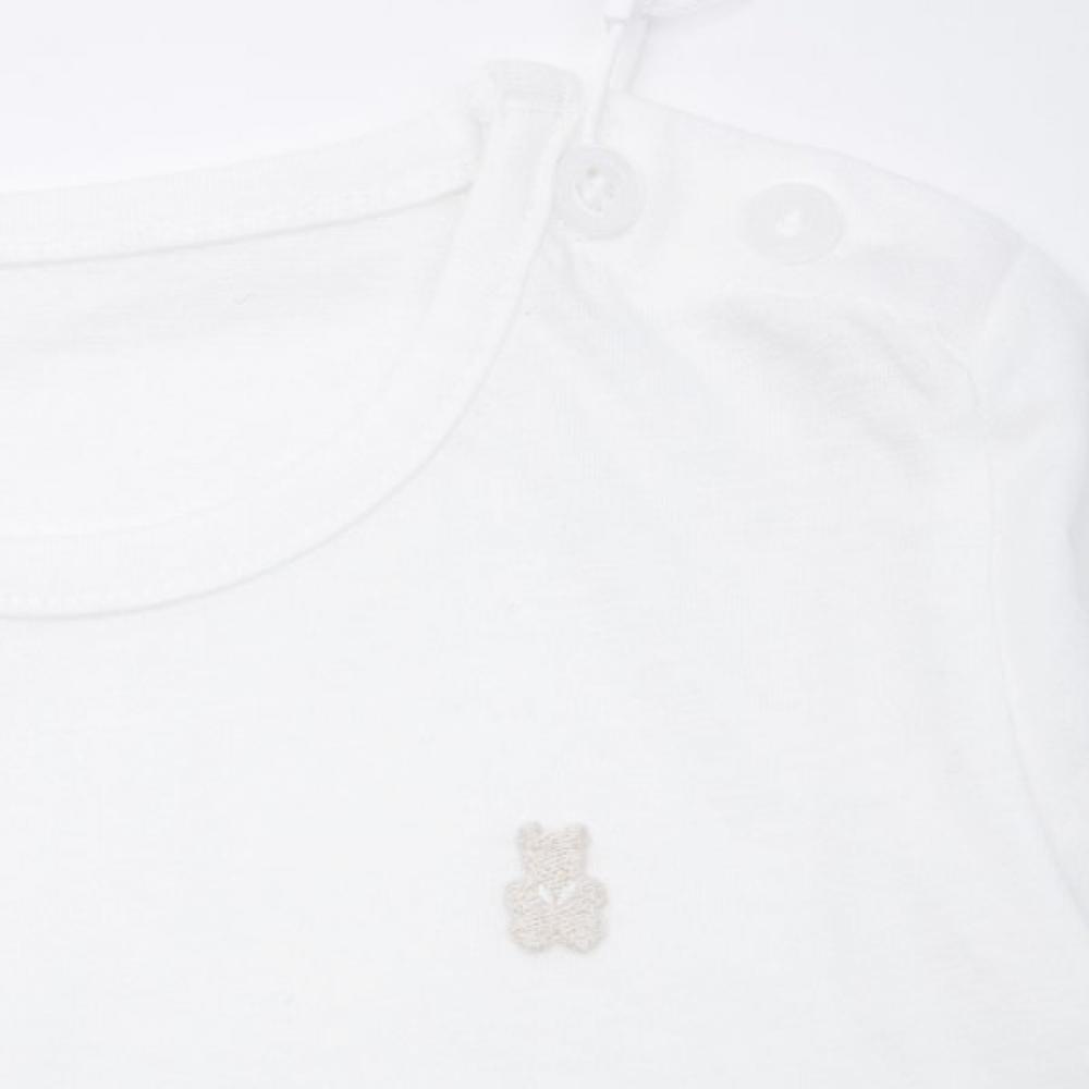 ORGANICMOM HAntAbi Salopetă cu Mânecă Scurtă Verificare Bib Set A