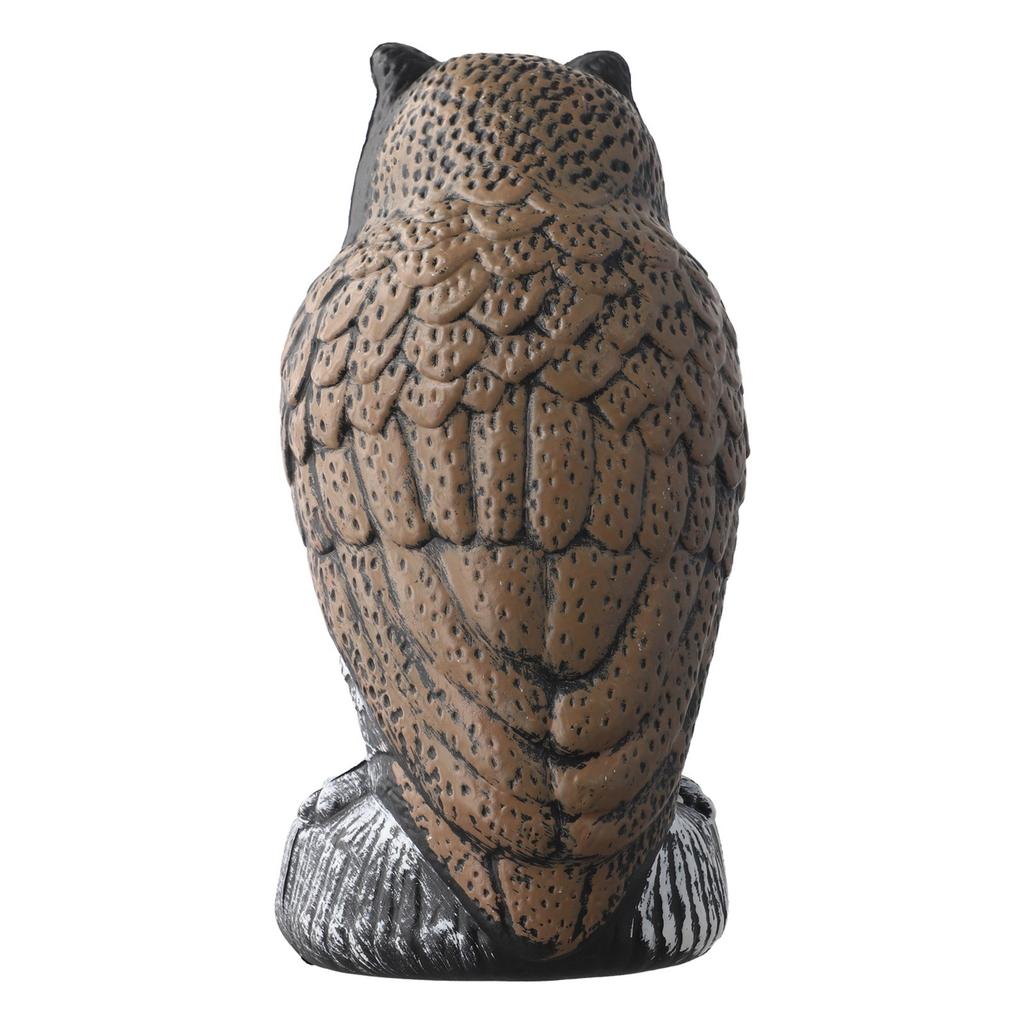 Owl Bird For Sculpture for Outdoor Garden Balcony Porch 24.38x11.94cm