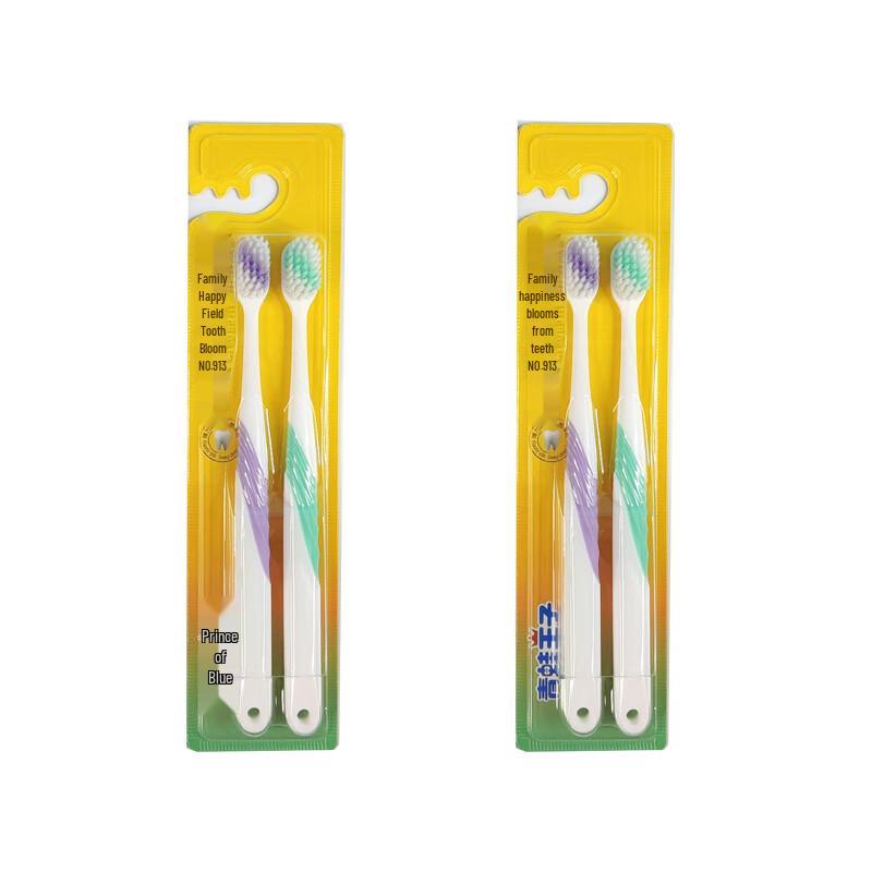 

Frog Prince Magic Couple Soft Bristle Toothbrush 4-Pack
