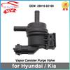 Elettrovalvola di controllo spurgo canister vapori 29010-02100 9044060002 per Hyundai HB20 i10 Kia Picanto Rio 2901002100 # Foro 3,5