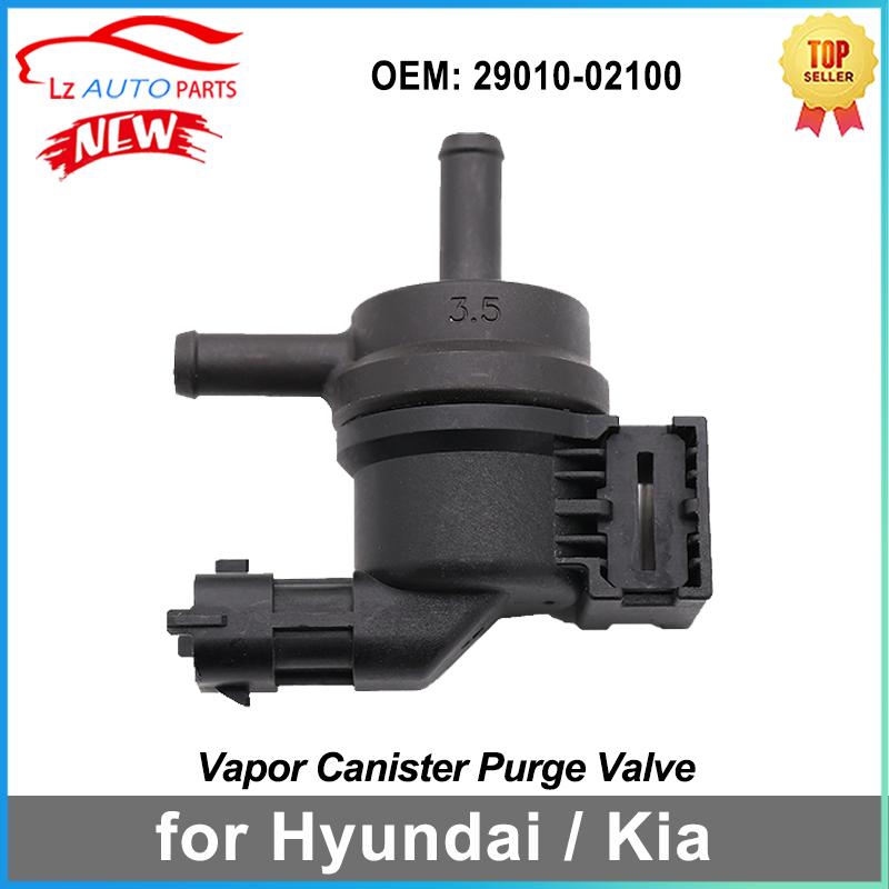 Elettrovalvola di controllo spurgo canister vapori 29010-02100 9044060002 per Hyundai HB20 i10 Kia Picanto Rio 2901002100 # Foro 3,5