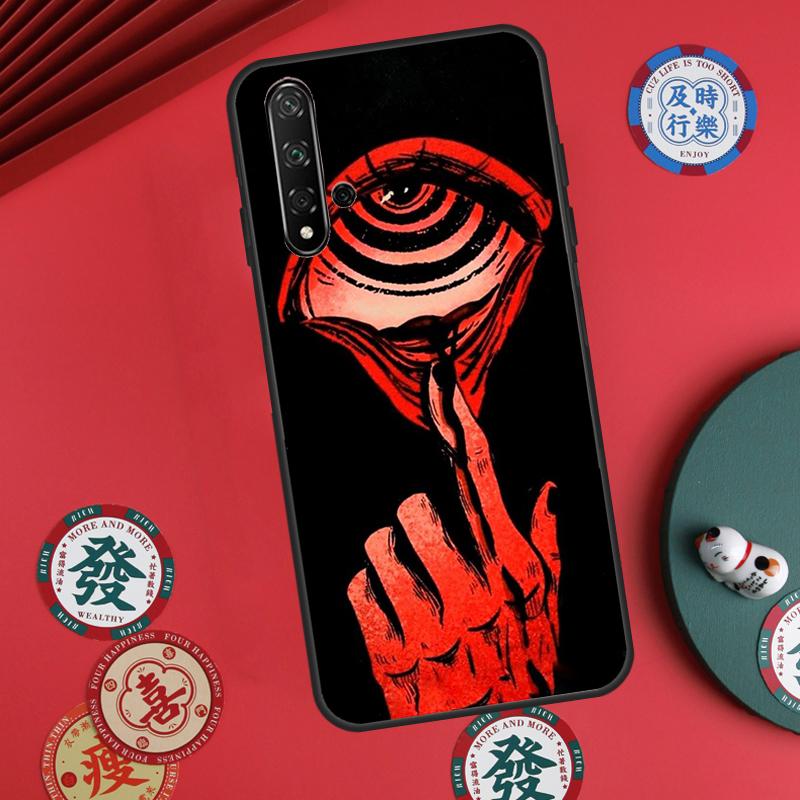 Scary Face Eyes For Huawei Nova 5T 9 10 SE 7i 8i 11i 12i Y73 Y72 Y61 Y91 Y60 Y70 Y90 P20 P30 P40 Lite Case