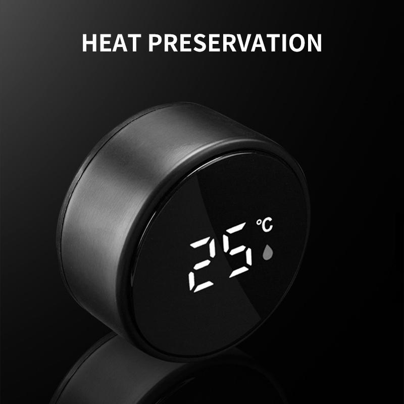 YAMHS1 Car Smart Thermos Mug Insulation Cup Led Digital Temperature Display For BMW E34 E36 E60 E90 E46 E39 E70 F10 F20 F30 X5 X6 M5 M6