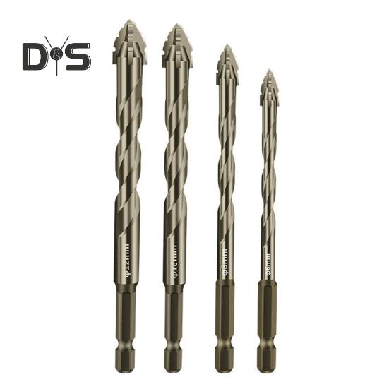 Firkantet tagget eksentrisk borbitssett Høy hardhet Rustsikker Enkel installasjon Multifunksjonelt skjevt hode borbitssett